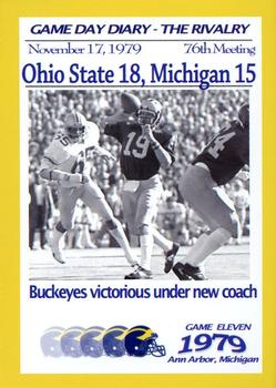 2002 TK Legacy Michigan Wolverines - Game Day Diary The Rivalry #GR1979 76th Meeting Front