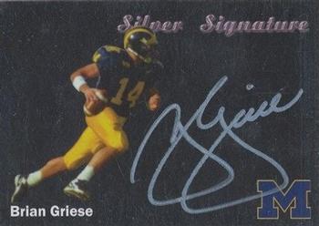2002 TK Legacy Michigan Wolverines - Silver Signatures #SP4 Brian Griese Front