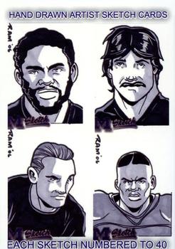 2002 TK Legacy Michigan Wolverines - Sketch Cards Previews #SC2 Sketch Cards Front