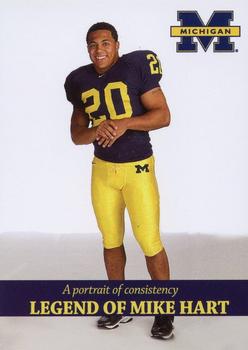 2002 TK Legacy Michigan Wolverines - Legend of Mike Hart #MH2 Mike Hart Front