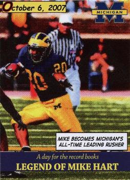 2002 TK Legacy Michigan Wolverines - Legend of Mike Hart #MH3 Mike Hart Front