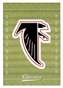 2018 Panini Classics - Vintage Logo Stickers #10 Atlanta Falcons Front