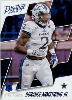 2018 Panini Prestige - Xtra Points Blue #258 Dorance Armstrong Jr. Front