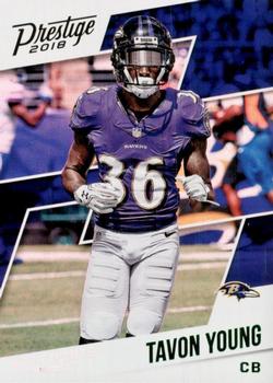 2018 Panini Prestige - Xtra Points Green #149 Tavon Young Front