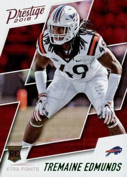 2018 Panini Prestige - Xtra Points Green #269 Tremaine Edmunds Front