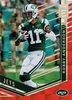 2018 Donruss Elite - Red #91 Robby Anderson Front