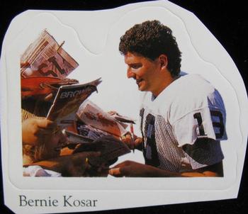 2000 Dorling Kindersley QB Club Stickers #NNO Bernie Kosar Front