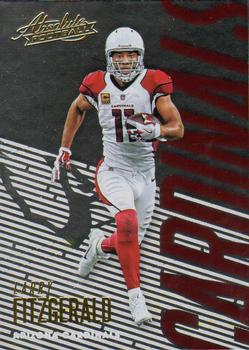 2018 Panini Absolute #3 Larry Fitzgerald Front
