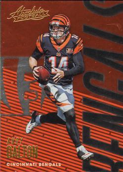 2018 Panini Absolute #19 Andy Dalton Front