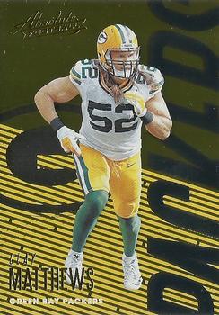 2018 Panini Absolute #37 Clay Matthews Front
