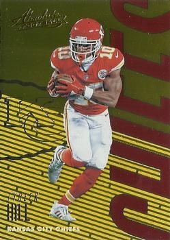 2018 Panini Absolute #50 Tyreek Hill Front