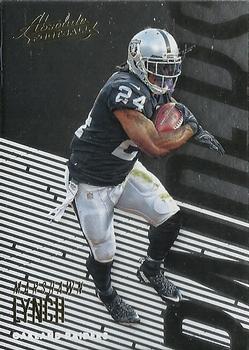 2018 Panini Absolute #78 Marshawn Lynch Front