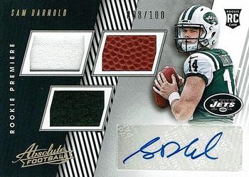 2018 Panini Absolute #151 Sam Darnold Front