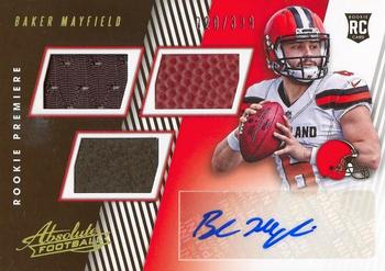 2018 Panini Absolute #153 Baker Mayfield Front