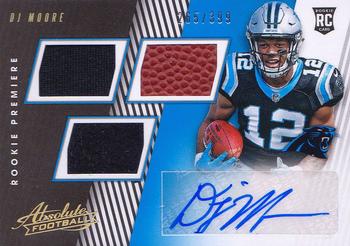 2018 Panini Absolute #166 DJ Moore Front