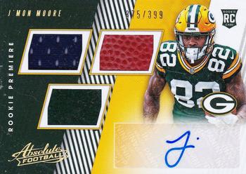 2018 Panini Absolute #182 J'Mon Moore Front