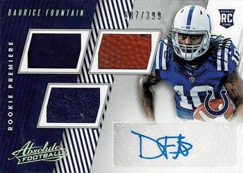 2018 Panini Absolute #183 Daurice Fountain Front