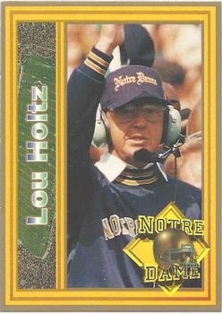 1993 Notre Dame Fighting Irish #NNO Lou Holtz Front