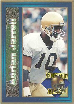 1993 Notre Dame Fighting Irish #NNO Adrian Jarrell Front