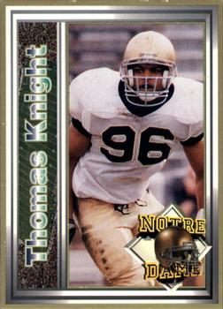 1993 Notre Dame Fighting Irish #NNO Thomas Knight Front