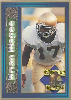 1993 Notre Dame Fighting Irish #NNO Brian Magee Front