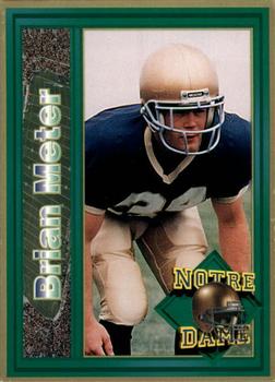 1993 Notre Dame Fighting Irish #NNO Brian Meter Front