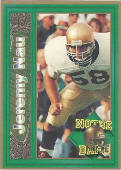 1993 Notre Dame Fighting Irish #NNO Jeremy Nau Front