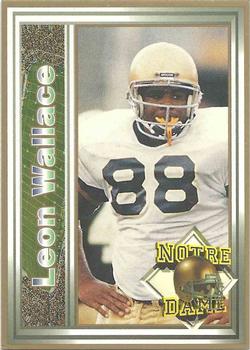1993 Notre Dame Fighting Irish #NNO Leon Wallace Front