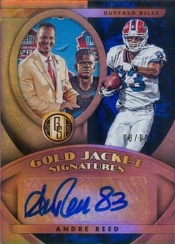 2018 Panini Gold Standard - Gold Jacket Signatures #GJS-AR Andre Reed Front