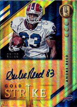 2018 Panini Gold Standard - Gold Strike #GS-AR Andre Reed Front