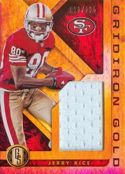 2018 Panini Gold Standard - Gridiron Gold #GG-7 Jerry Rice Front