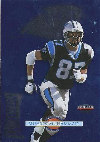 1998 Playoff Contenders - Checklists 3x5 #5 Muhsin Muhammad Front