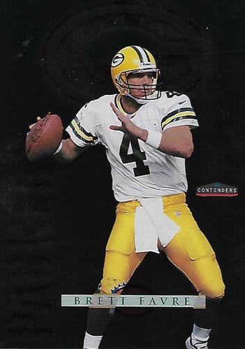 1998 Playoff Contenders - Checklists 3x5 #11 Brett Favre Front