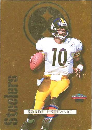 1998 Playoff Contenders - Checklists 3x5 #23 Kordell Stewart Front