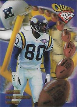 1995 Collector's Edge - EdgeTech Quantum Motion #26 Cris Carter Front