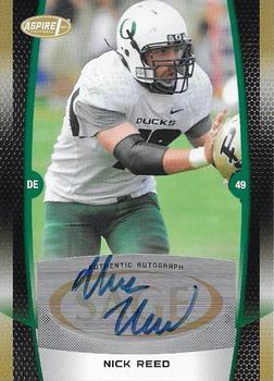 2009 SAGE Aspire Autographs #A-1 Nick Reed Front