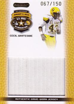 2010 Razor US Army All-American Bowl - Game-Worn Jerseys #JS-CW2 Cecil Whiteside Front