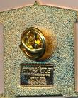 1995 Pinnacle Club Collection - 1995 QB Club Collector Pins #NNO Junior Seau Back
