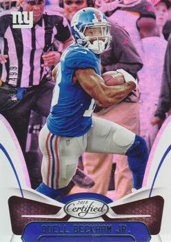 2018 Panini Certified - Mirror Silver #49 Odell Beckham Jr. Front