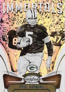 2018 Panini Certified - Mirror Silver #122 Paul Hornung Front