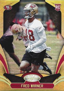 2018 Panini Certified - Mirror Gold #185 Fred Warner Front