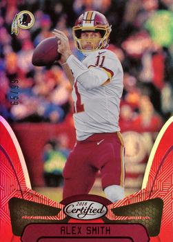 2018 Panini Certified - Mirror Red #77 Alex Smith Front