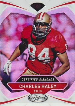 2018 Panini Certified - Certified Diamonds #6 Charles Haley Front