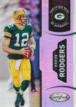 2018 Panini Certified - Certified Seal of Approval #6 Aaron Rodgers Front
