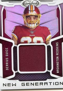 2018 Panini Certified - New Generation Jerseys Mirror #7 Derrius Guice Front