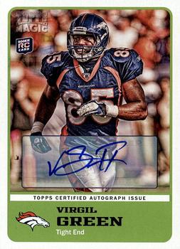 2011 Topps Magic Rookies - Autographs #33 Virgil Green Front