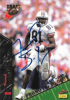 1995 Signature Rookies  - Autographed Special Offer Promos #7 Frank Sanders Front