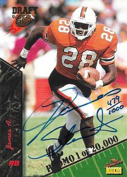 1995 Signature Rookies  - Autographed Special Offer Promos #11 James A. Stewart Front