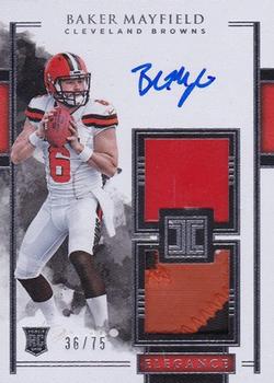 2018 Panini Impeccable #102 Baker Mayfield Front