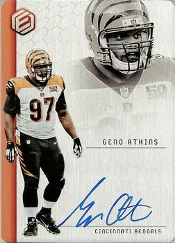 2018 Panini Elements - Steel Signatures #SS-51 Geno Atkins Front